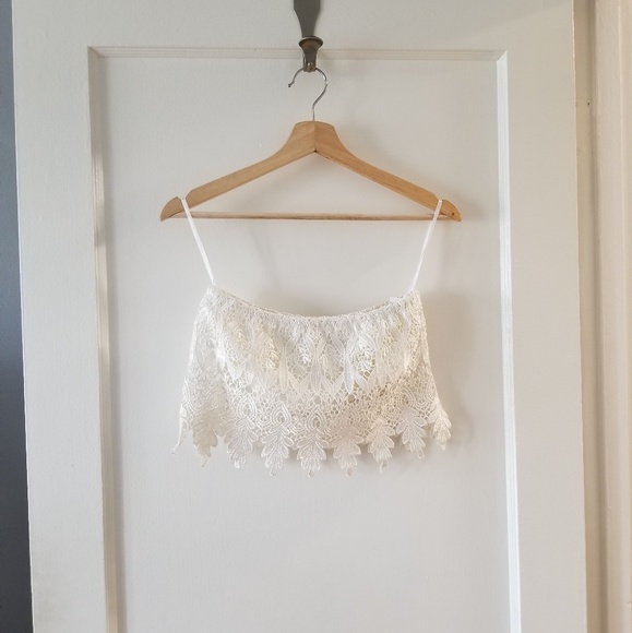 LF Tops - Paper Heart Tube Top size 8